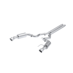 MBRP 2024 Ford Mustang GT S650, 5.0 Aluminized Steel 3in Cat-Back Dual Split Rear (Street) (view 3)