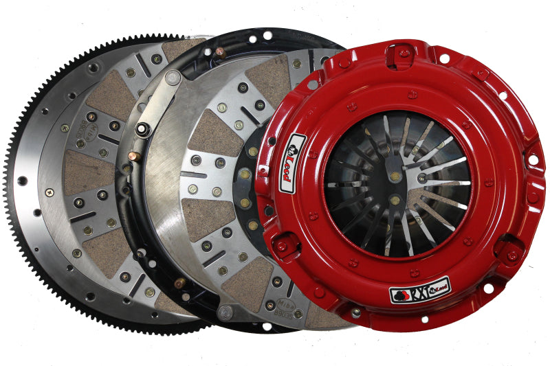 McLeod RXT 1200 Twin Disc Clutch Kit w/ 8 Bolt Flywheel 164T - 1-1/8in x 26 Spline Input Trans Main image