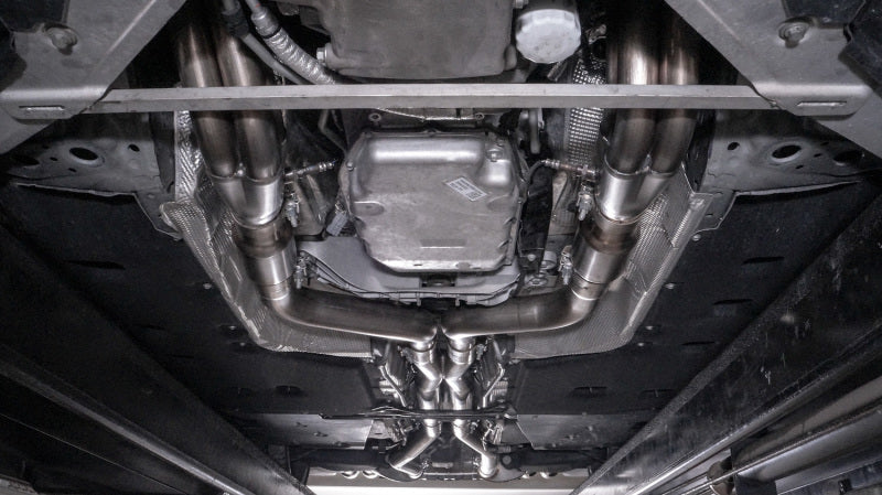 Stainless Works 2016-18 Cadillac CTS-V Sedan Headers 2in Primaries 3in Catted Leads Into X-Pipe (view 5)