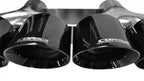 Corsa 15-15 Chevrolet Corvette 6.2L V8 Quad 45in Polished Black Pro-Series Tip Kit (view 2)