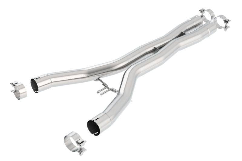 Borla 2014 Chevy Corvette Stingray X-Pipes (Smog Legal Cut and Clamp) (view 2)