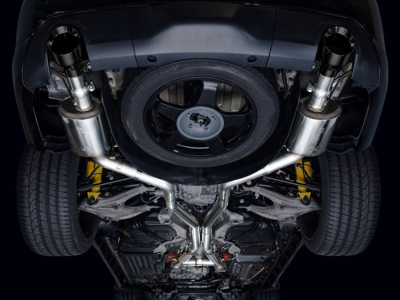 AWE Tuning 18-23 Dodge Durango SRT & Hellcat Touring Edition Exhaust - Diamond Black Tips (view 8)