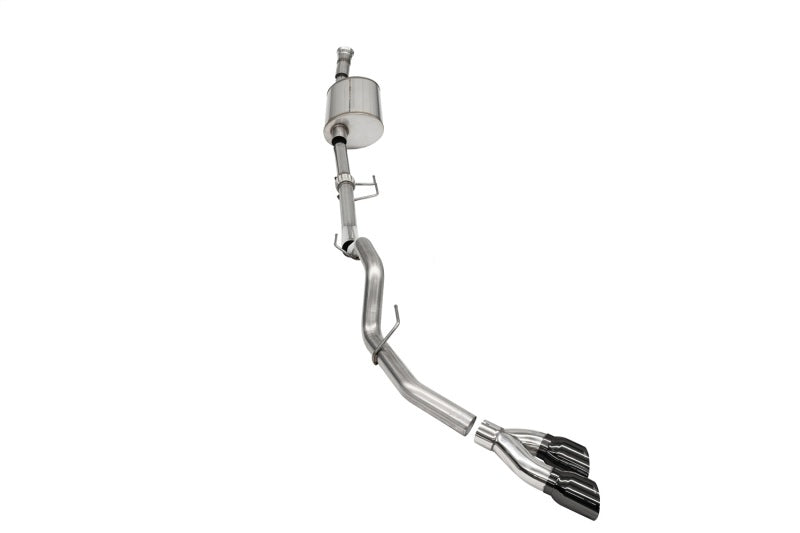 Corsa 2021-2022 Ford F-150 SuperCab/6.5in Bed 3.5L V6 Sport Cat-Back Single Side Exit-Black PVD Main image