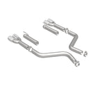 MagnaFlow Axle-Back, SS, 3in, Quad Split Rear 3.5 Tips 2015 Dodge Challenger incl SRT Hellcat (view 39)