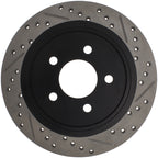 StopTech 05-10 Ford Mustang Slotted & Drilled Left Rear Rotor (view 12)
