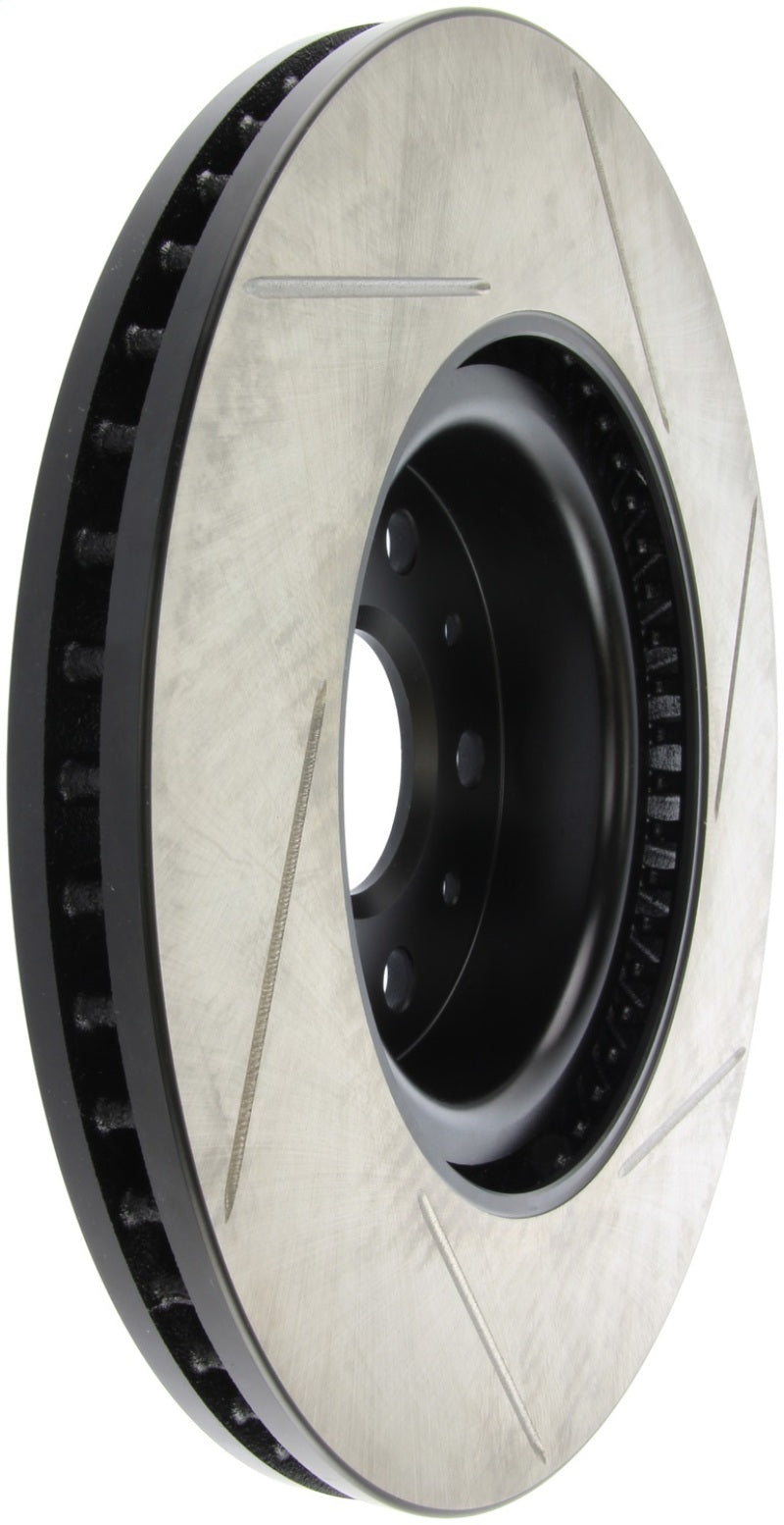 StopTech Sport Slot 16-18 Cadillac CT6 Slotted Front Right Rotor Main image