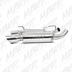 MBRP 05-10 Ford Mustang GT 5.0/Shelby GT500 Dual Mufflers Axle Back Split Rear T304 (view 11)