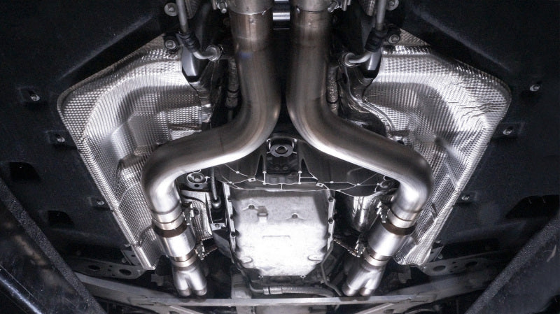 Stainless Works 2016-18 Cadillac CTS-V Sedan Headers 2in Primaries 3in Catted Leads Into X-Pipe (view 6)