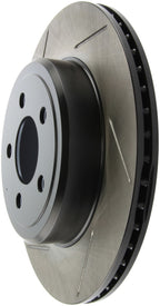 StopTech Power Slot 05 Chrysler 300C 5.7L V8 w/ Vented Rear Disc Rear Right SportStop Slotted Rotor (view 6)