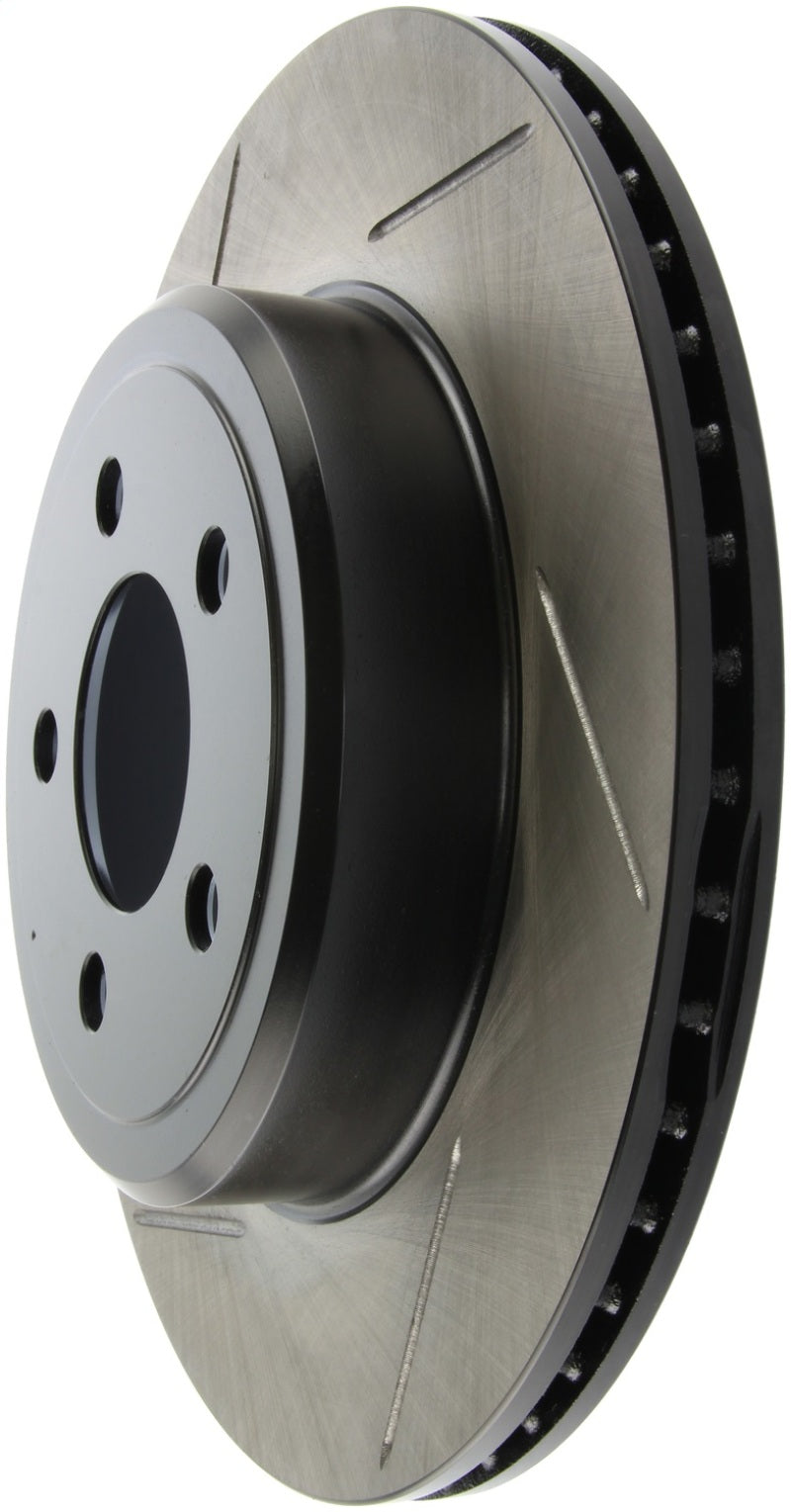 StopTech Power Slot 05 Chrysler 300C 5.7L V8 w/ Vented Rear Disc Rear Right SportStop Slotted Rotor (view 6)