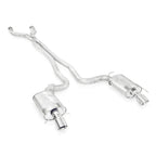 Stainless Works 2009-15 Cadillac CTS-V Sedan 3in Catback System X-Pipe S-Tube Mufflers 4in Tips (view 2)