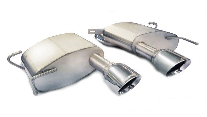 Corsa 11-13 Cadillac CTS Coupe V 6.2L V8 Polished Sport Axle-Back Exhaust Main image