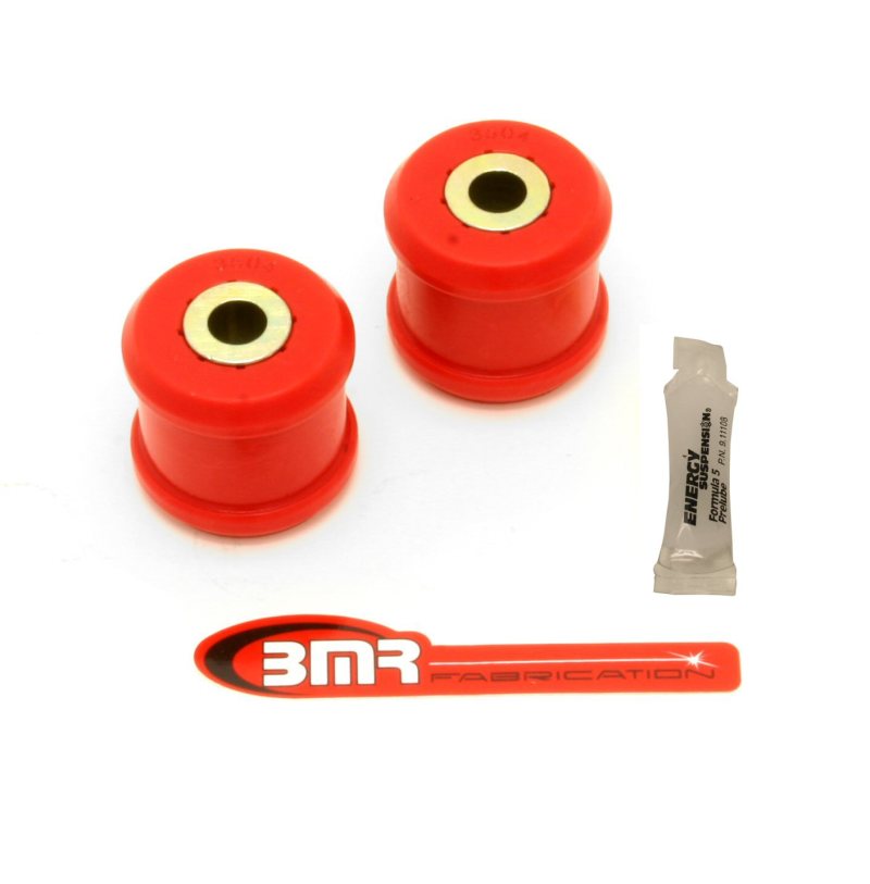 BMR 10-15 5th Gen Camaro Front Lower Inner Control Arm Bushing Kit - Red Main image