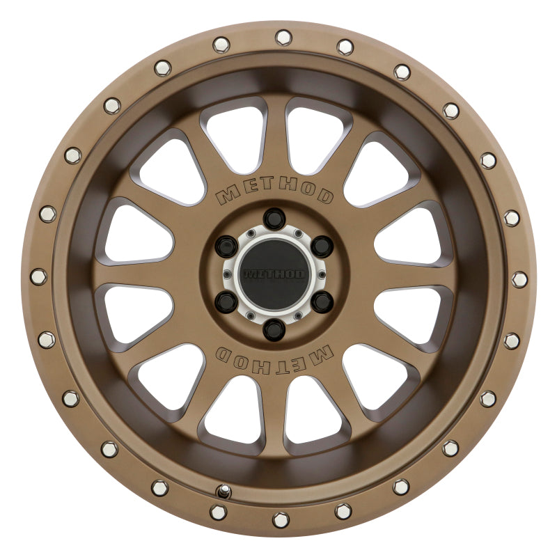 Method MR605 NV 20x10 -24mm Offset 6x135 87mm CB Method Bronze Wheel (view 2)