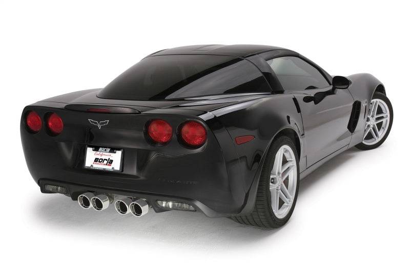 Borla 06-12 Chevrolet Corvette Z06/ZR1 6.2L/7.0L 8cyl Aggressive ATAK Exhaust (rear section only) (view 5)