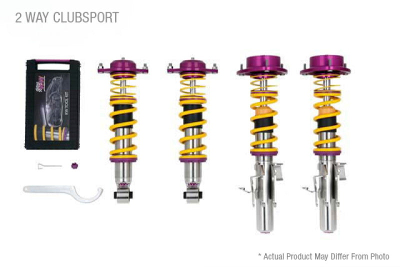 KW Clubsport Kit Chevrolet Corvette (C6) Z06+ZR1; w/ electronic shock control Main image