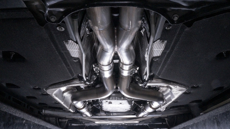 Stainless Works 2016-18 Cadillac CTS-V Sedan Headers 2in Primaries 3in Catted Leads Into X-Pipe (view 7)