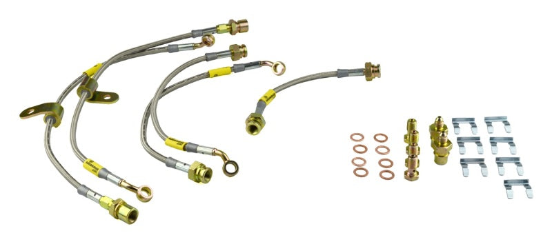 Goodridge 09-12 Cadillac CTS-V (All CTS-V w/ Brembo Brakes) Brake Lines (view 2)