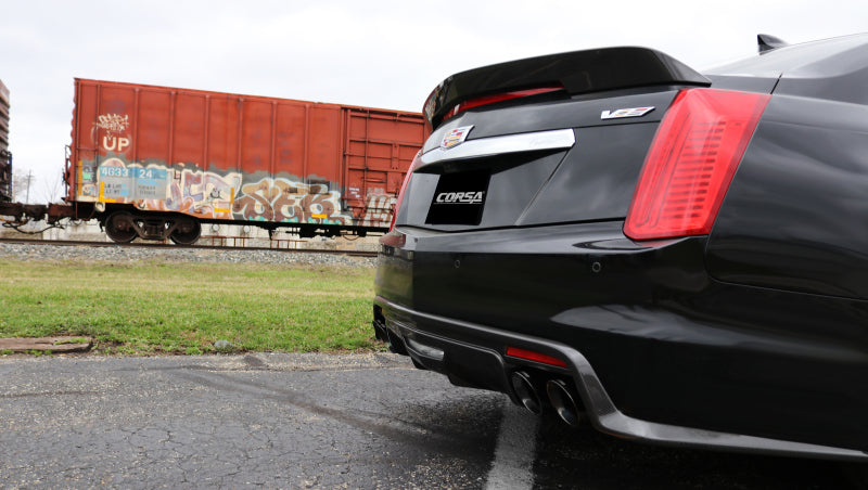 Corsa 2016 Cadillac CTS V 6.2L V8 2.75in Polished Xtreme Axle-Back Exhaust (view 3)