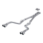 MBRP 15-Up Challenger 5.7L / 17-Up 6.2L/6.4L 3in Race Series Cat-Back w/ Quad Tips AS Exhaust (view 2)