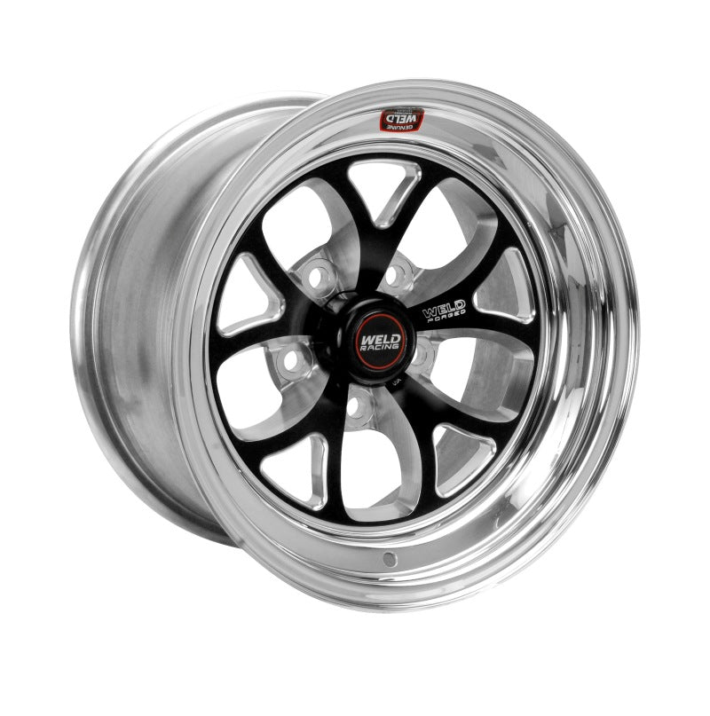 Weld S76 15x10 / 5x4.75 BP / 7.5in. BS Black Wheel (Medium Pad) - Non-Beadlock Main image