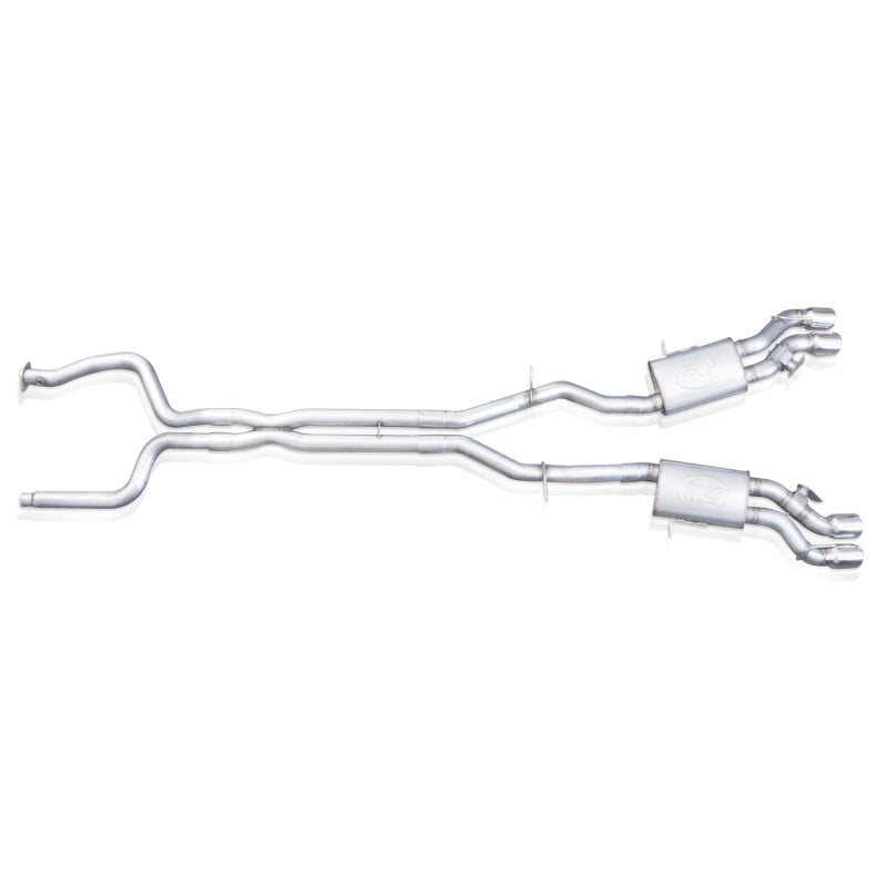 Stainless Works 2016-18 Cadillac CTS-V Sedan Catback System Resonated X-Pipe Dual-Mode Mufflers (view 27)
