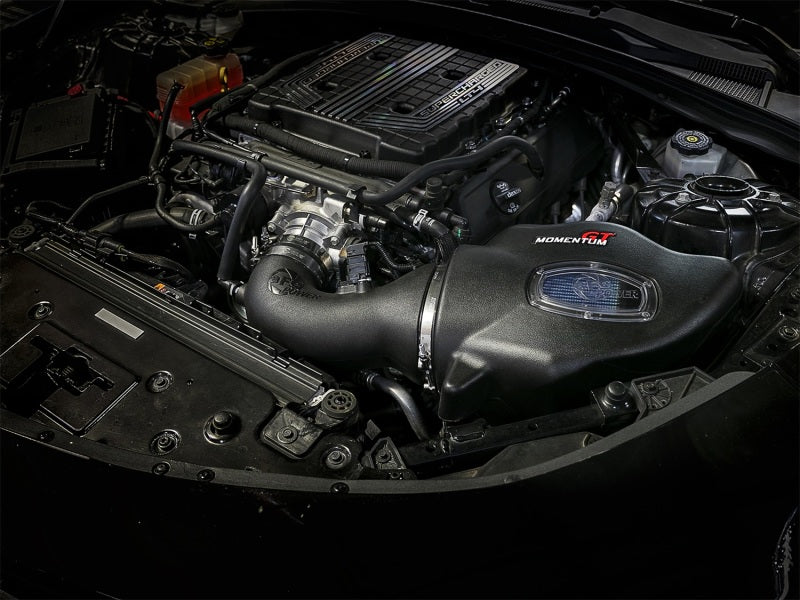 aFe Momentum GT Pro 5R Cold Air Intake System 2017 Chevrolet Camaro ZL1 V8 6.2L (sc) (view 2)