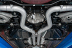 MBRP 18-19 Ford Mustang GT 5.0 3in Dual Split Rear Cat Back w/ Quad 4.0in Dual Wall Tips- T304 (view 4)