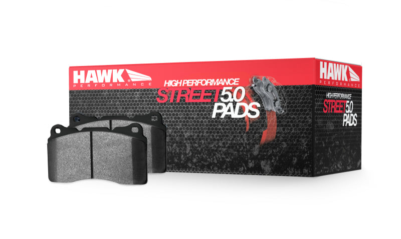 Hawk 2008-2014 Cadillac CTS V HPS 5.0 Front Brake Pads (view 3)