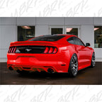 MBRP 15 Ford Mustang GT 5.0 3in Cat Back Dual Split Rear Street Version 4.5in Tips - Black Coated (view 4)