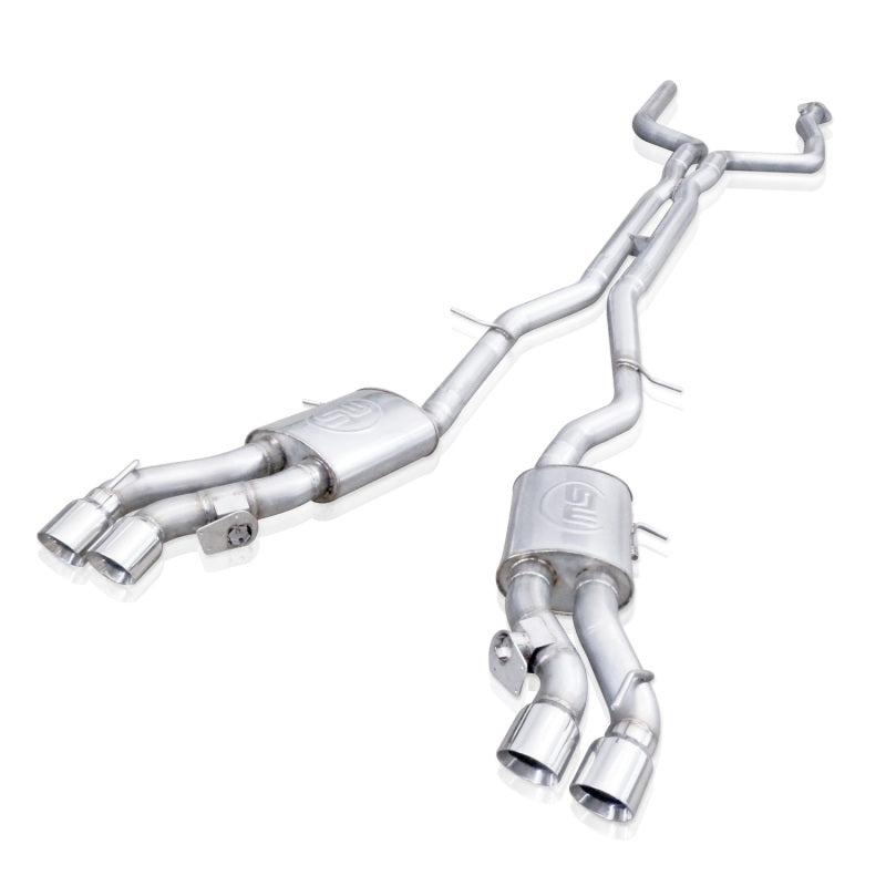 Stainless Works 2016-18 Cadillac CTS-V Sedan Catback System Resonated X-Pipe Dual-Mode Mufflers (view 28)