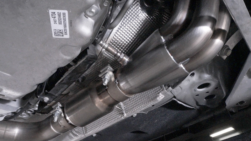 Stainless Works 2016-18 Cadillac CTS-V Sedan Headers 2in Primaries 3in Catted Leads Into X-Pipe (view 8)