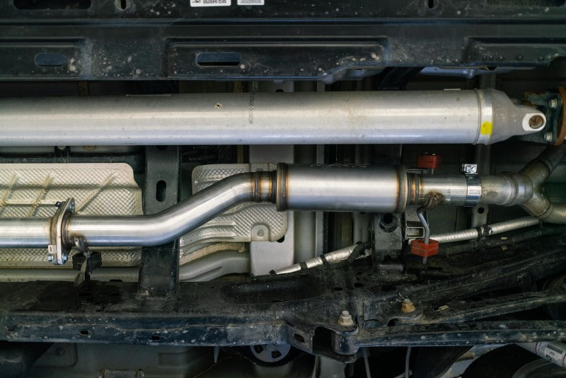 MBRP 3in Single in/out Muffler Replacement, 19-20 Ram 1500 5.7L, High Flow, T409 (view 3)