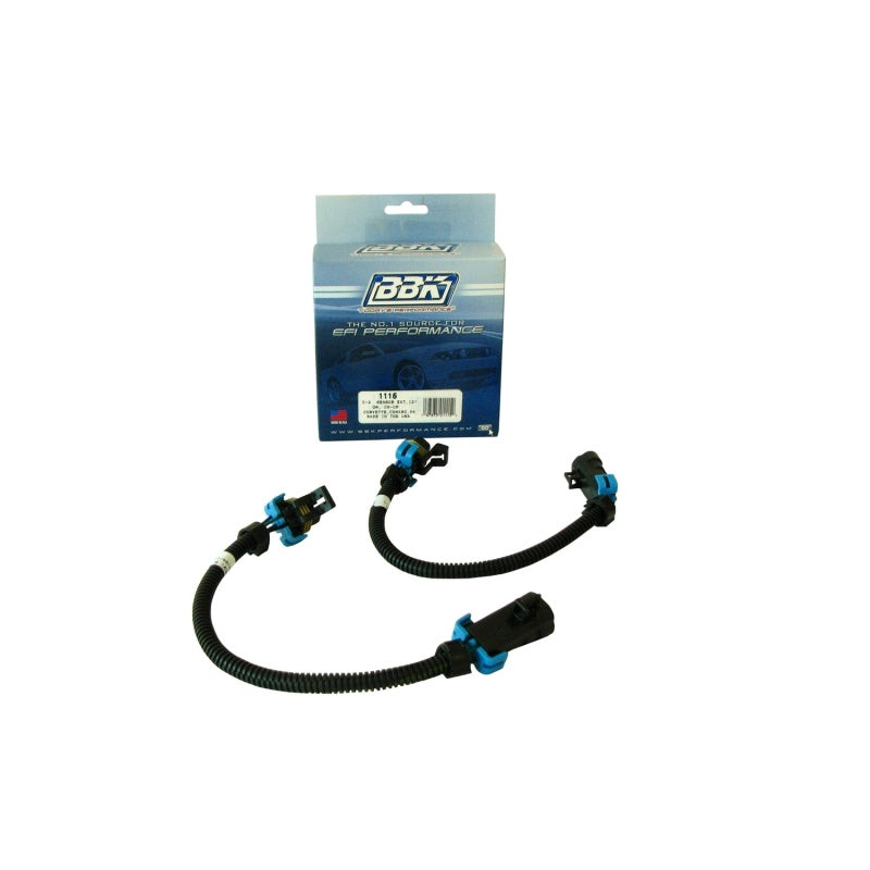 BBK 08-15 GM Corvette Camaro O2 Sensor Wire Harness Extensions 12 (pair) (view 4)