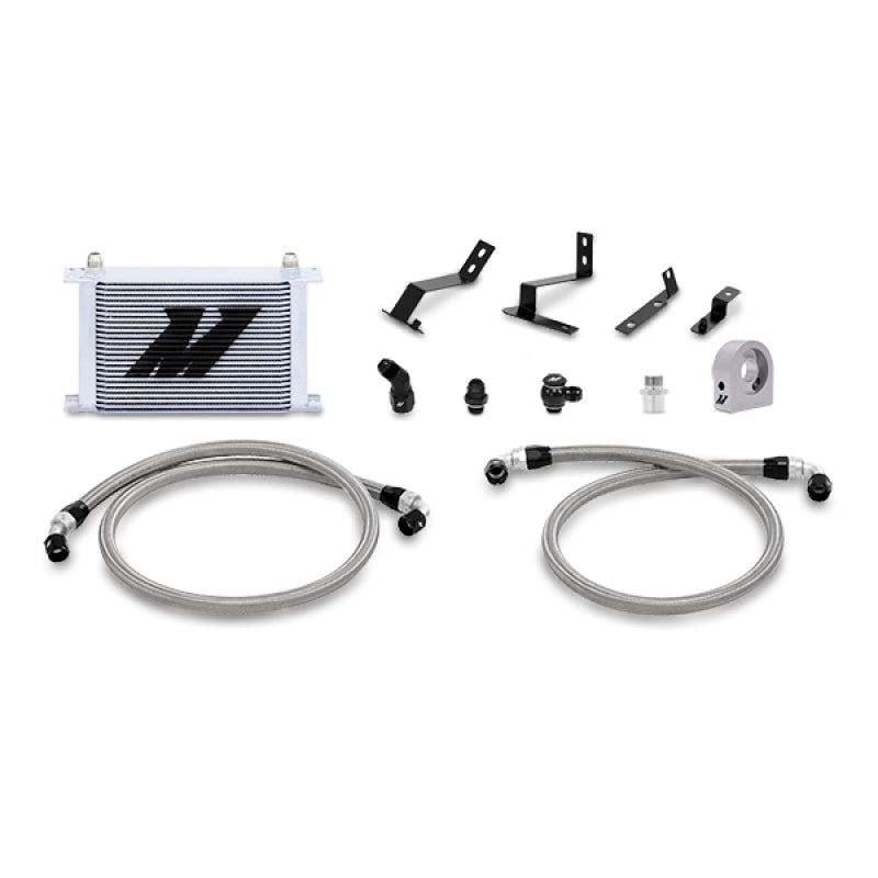 Mishimoto 2016+ Chevy Camaro Oil Cooler Kit - Silver (view 2)