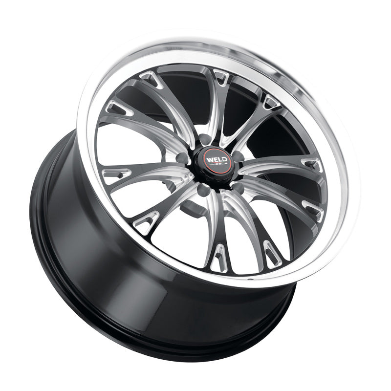 Weld S113 20X10.5 Belmont 5X115 ET20 BS6.5 Gloss Black MIL Dia 71.5 (view 3)