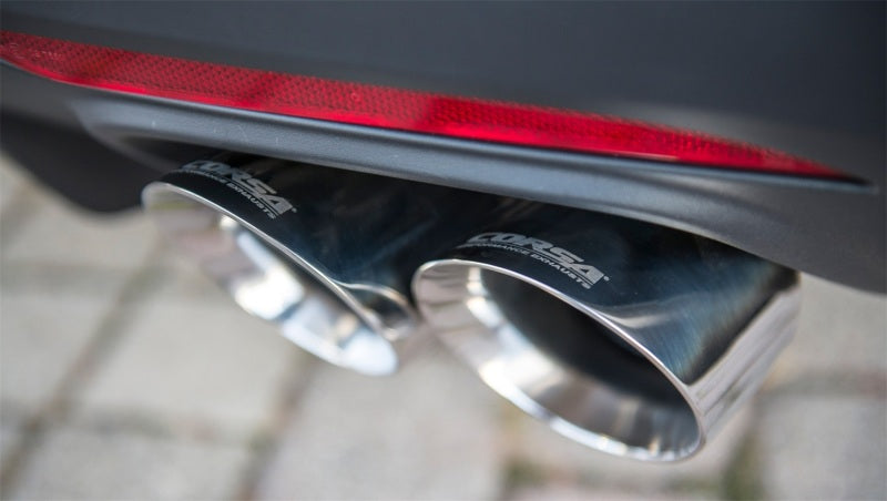 Corsa 15-16 Ford Mustang GT 5.0 3in Cat Back Exhaust Polish Quad Tips (Xtreme) (view 3)