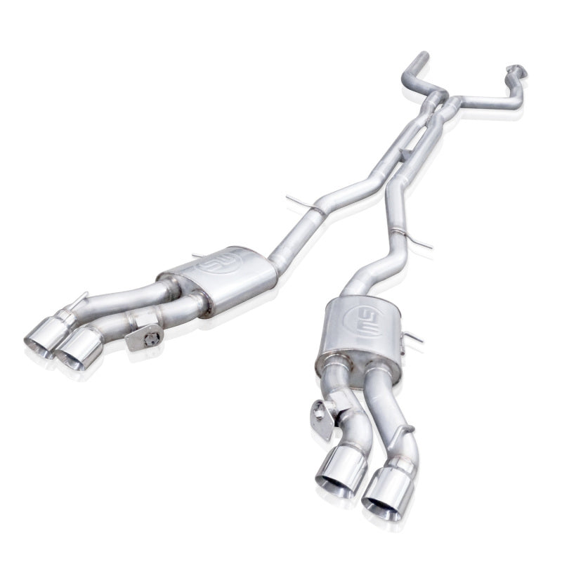 Stainless Works 2016-18 Cadillac CTS-V Sedan Catback System Resonated X-Pipe Dual-Mode Mufflers (view 29)