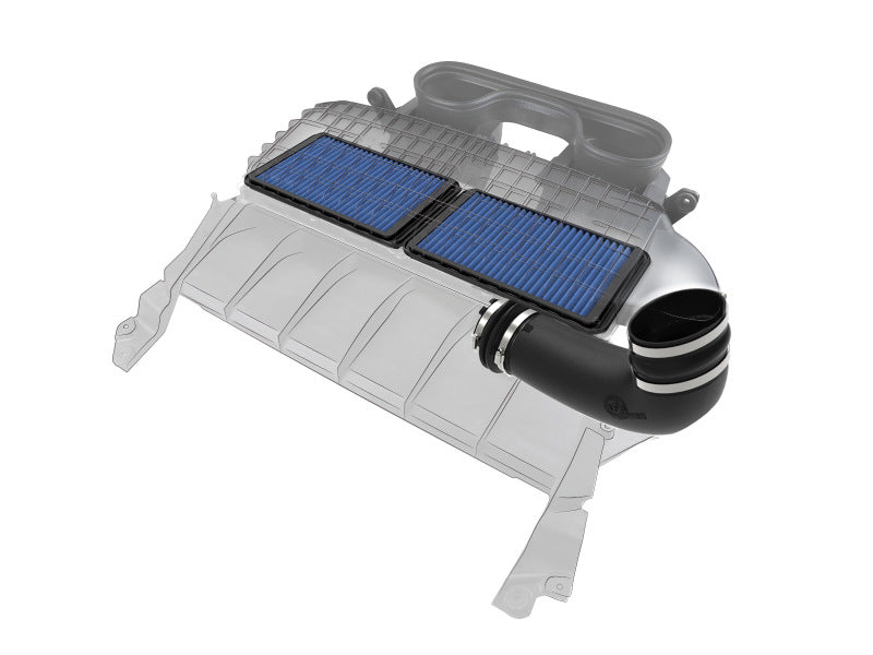 aFe 21-23 Ram 1500 TRX HEMI V8 6.2L (sc) Super Stock Induction System w/ Pro 5R Filters Main image