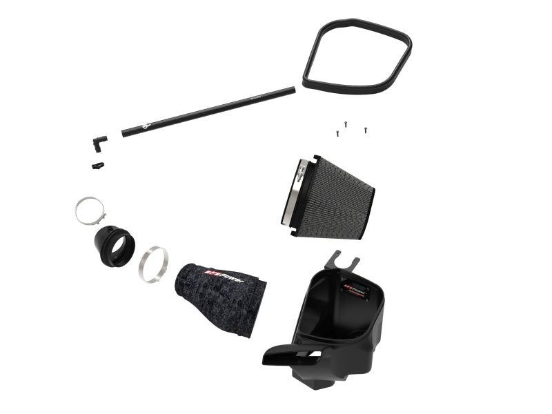aFe 2021 Dodge Durango SRT Hellcat Track Series Carbon Fiber Cold Air Intake System w/ Pro 5R Filter (view 9)