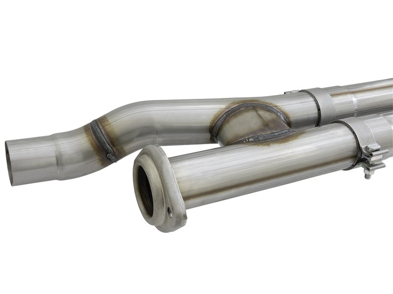 aFe POWER Rebel Series 3in 409 SS Cat Back Exhaust w/ Black Tips 17 Ford F-150 Raptor V6-3.5L (view 11)