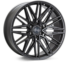 Vossen HF6-5 22x10 / 6x135 / ET-18 / Super Deep Face / 87.1 - Matte Gunmetal Wheel