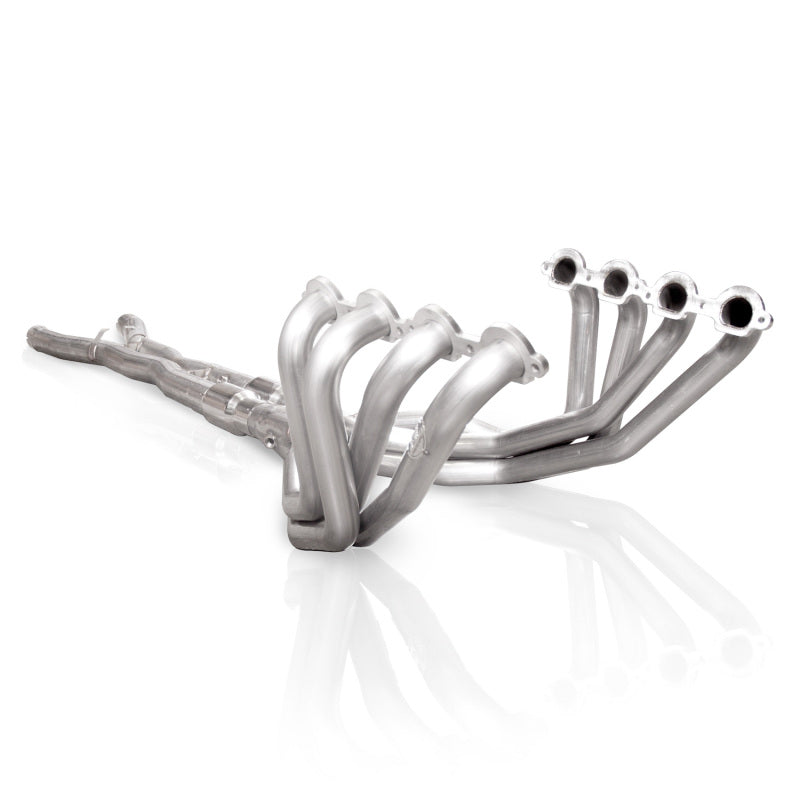 Stainless Works 2006-13 Corvette C6ZO6/ZR1 Headers 1-7/8in Primaries 3in X-Pipe High-Flow Cats (view 2)