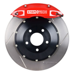 StopTech 05-10 Ford Mustang GT Front BBK Red ST-40 355x32mm Slotted Rotors