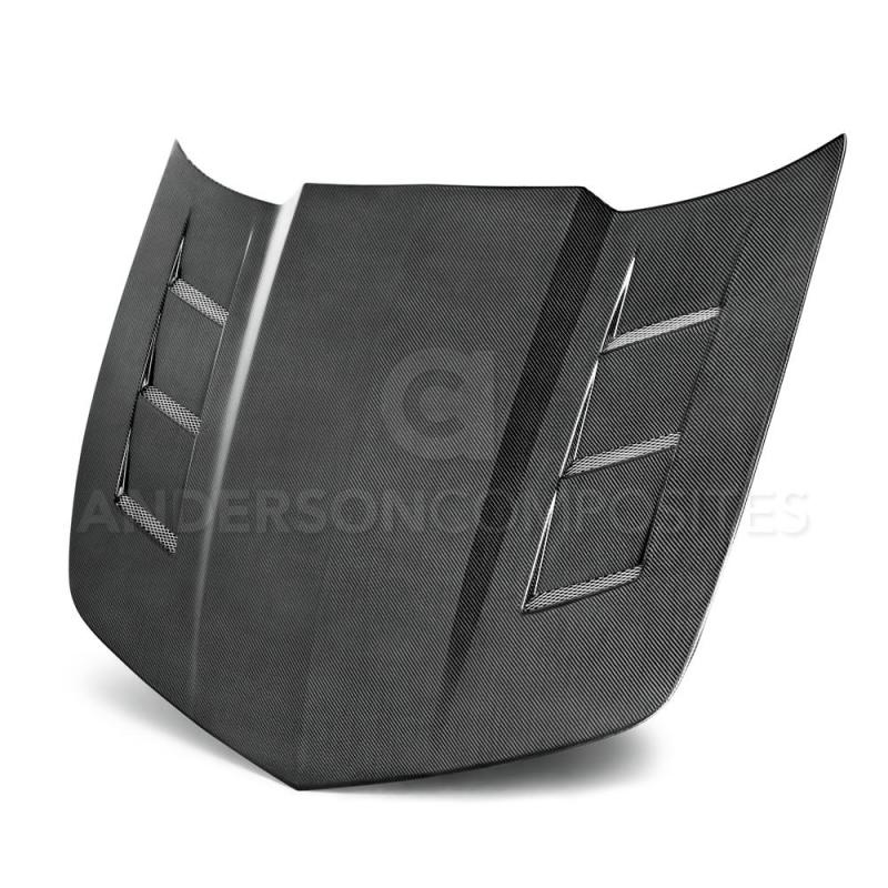 Anderson Composites 10-13 Chevy Camaro TSII-style Carbon Fiber Hood (view 2)