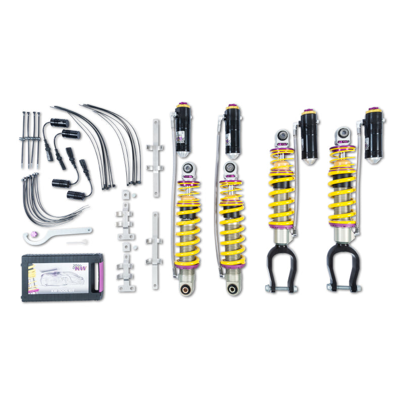 KW Coilover Kit V4 Bundle Audi R8 (4S) Coupe/Spyder w/ Magnetic Ride (view 7)