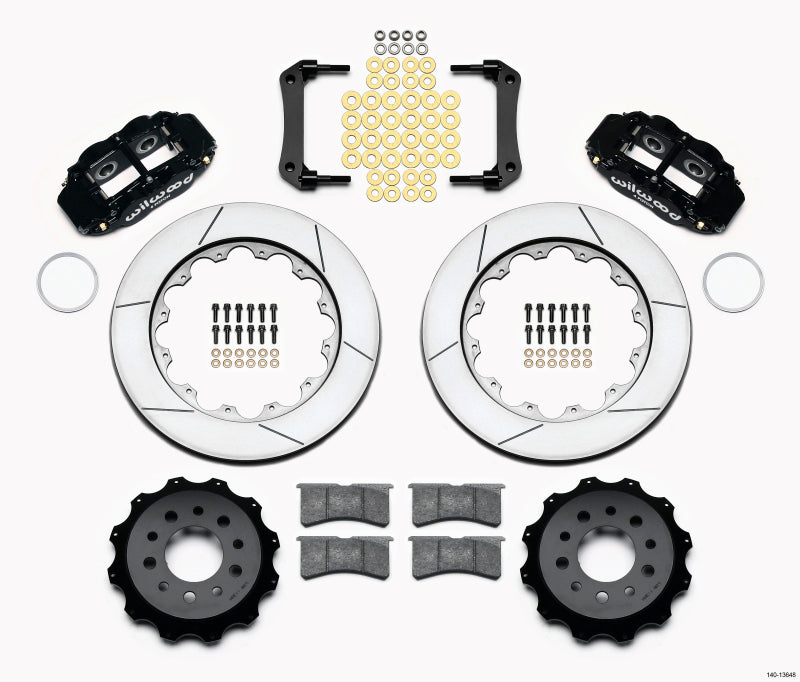 Wilwood Narrow Superlite 4R Rear Kit 14.00in Morrison Multilink IRS (2010-15 Camaro Based) Main image