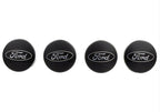 Ford Racing Car Black and Chrome Wheel Cap (view 9)