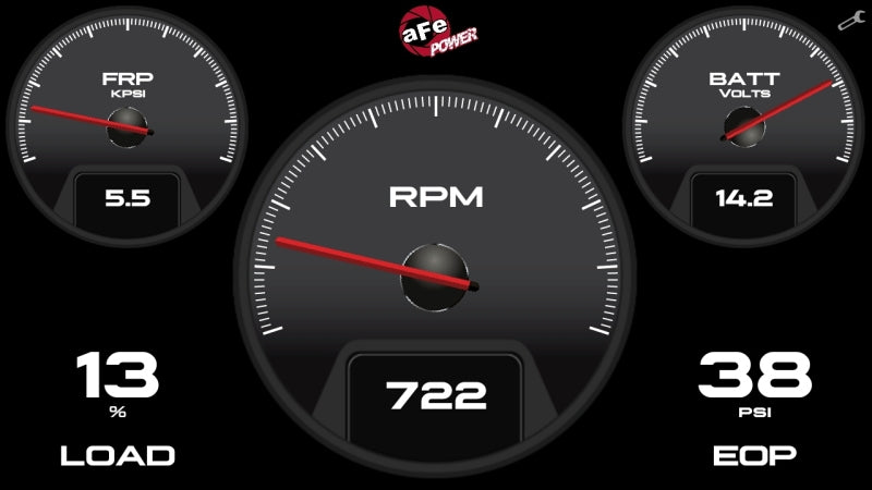 aFe AGD Advanced Gauge Display Digital 5.5in Monitor 08-18 Dodge/RAM/Ford/GM Diesel Trucks (view 16)