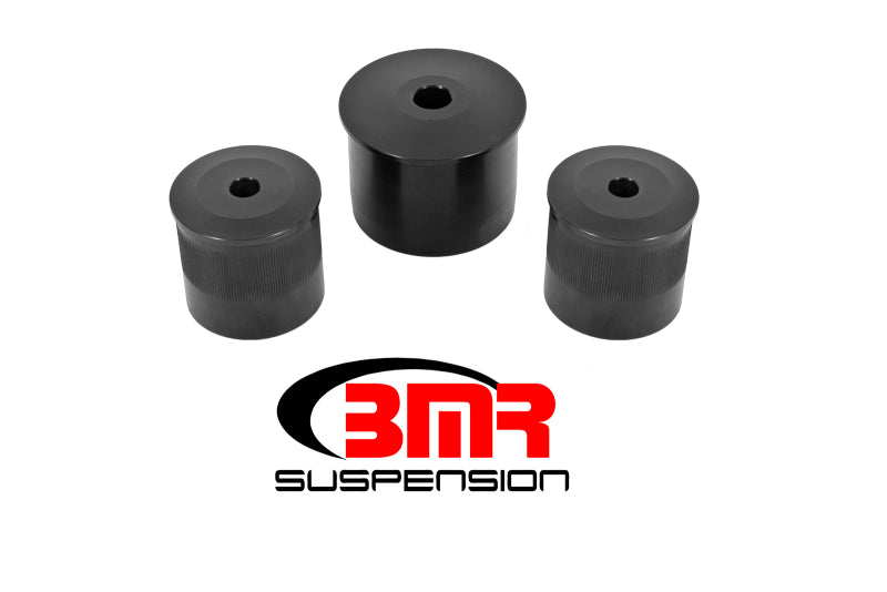 BMR 16-17 6th Gen Camaro Differential Bushing Kit (Aluminum) - Black Main image